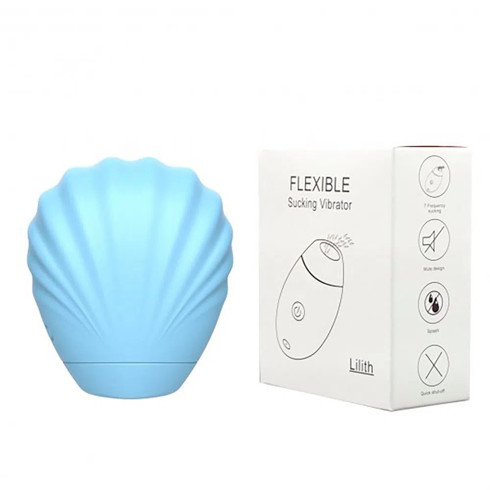 Shell Shaped Vagina-Nipples-Clitoral Sucking Vibrator Sex Toy